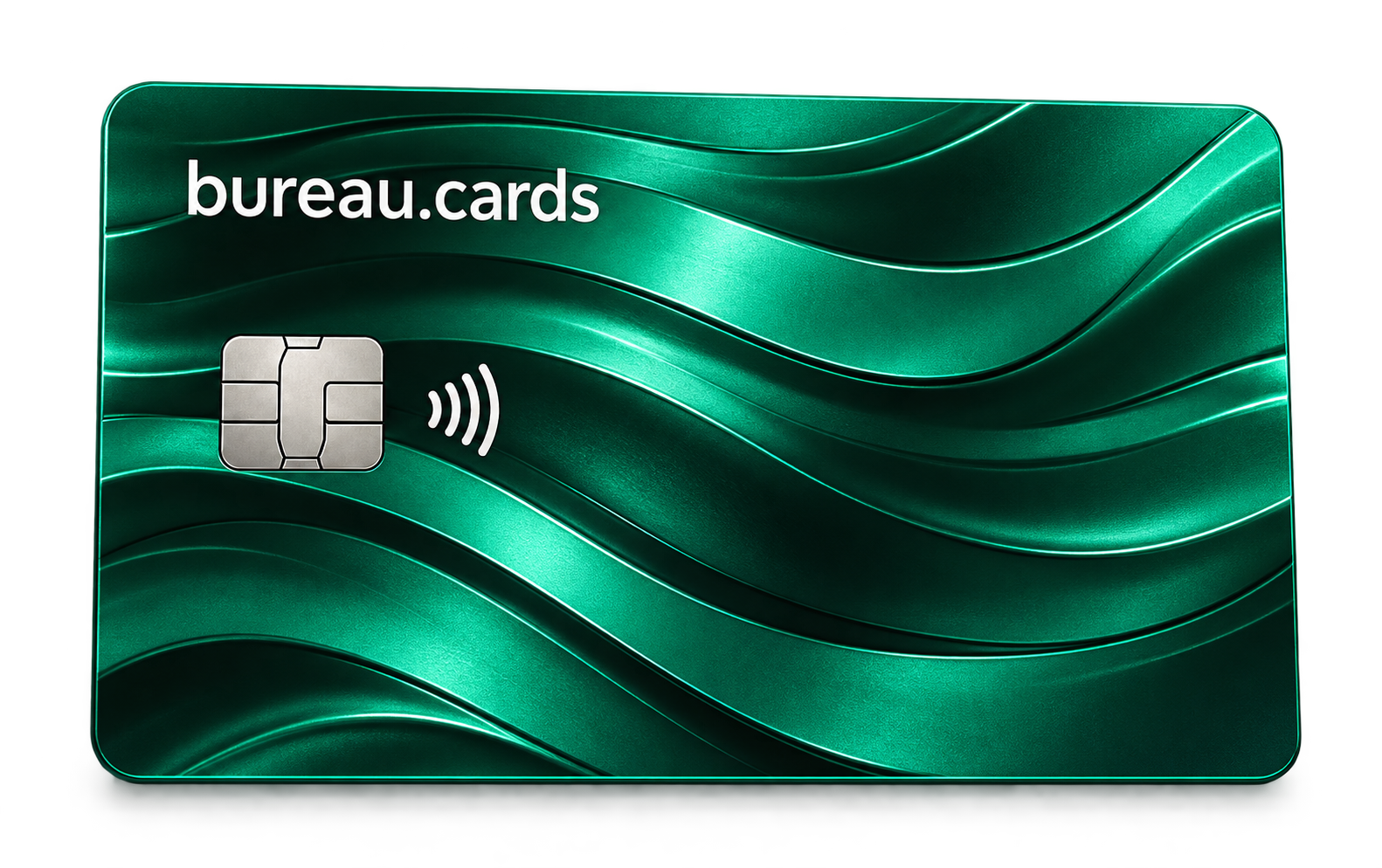 Карта bureau.cards: изумрудные волны